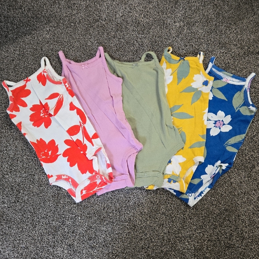 5 PACK TANK ONSIES